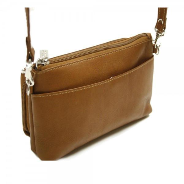 Premium Genuine Leather Shoulder Bag & Wristlet for Women - Stylish Crossbody Purse for Everyday Use, Work, and Travel