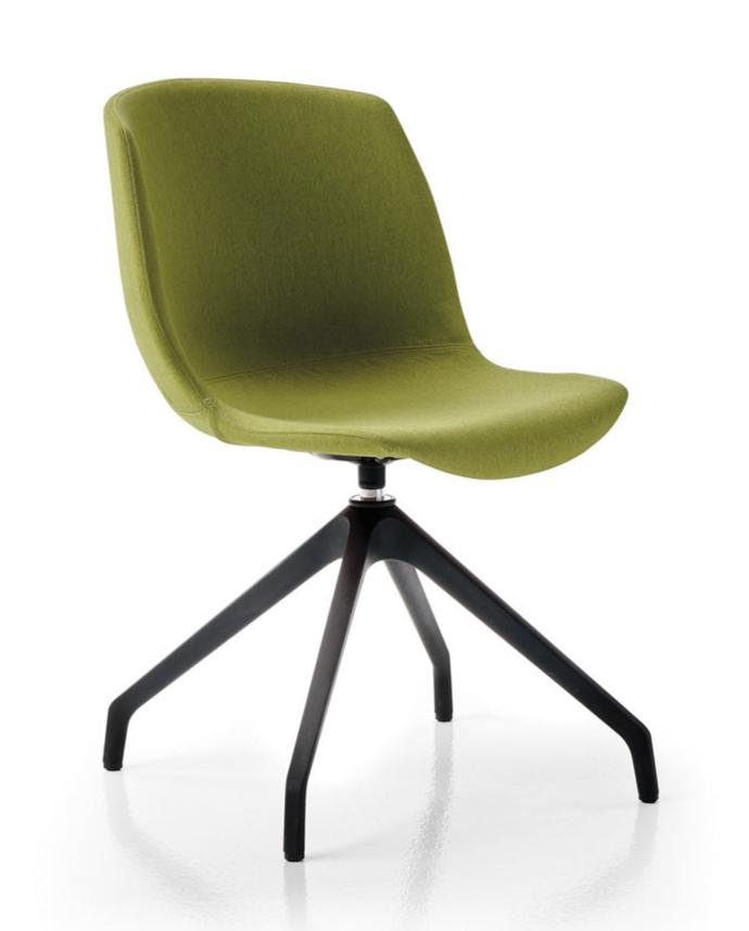 Premium Cocoon Chair with Pyramid Base - Cozy Upholstered Egg Chair for Living Room, Bedroom, or Reading Nook - Modern Lounge Chair for Relaxation & Meditation