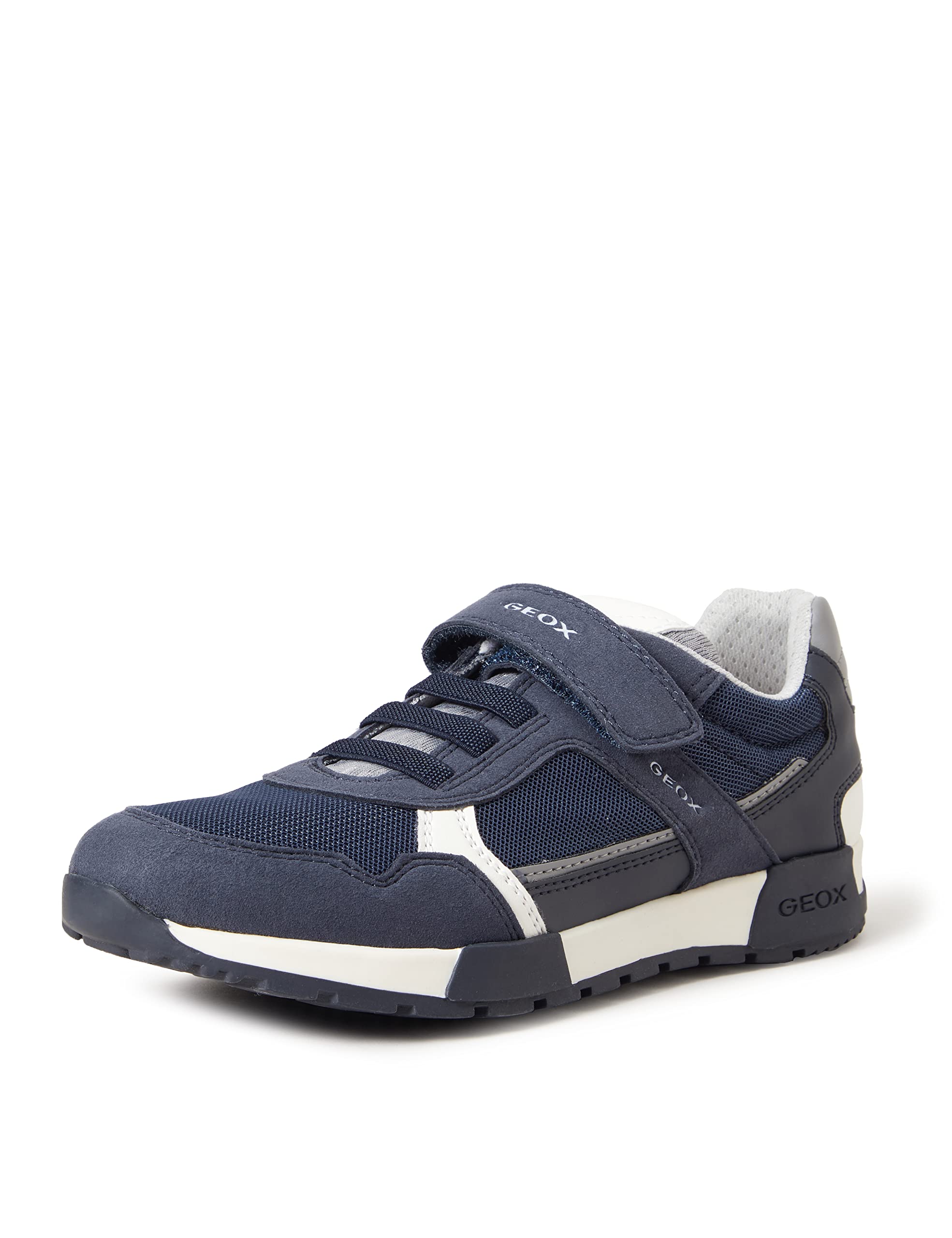 Geox Alfier 10 Sneakers for Boys - Breathable Kids Shoes (Toddler/Little Kid/Big Kid) - Perfect for School, Play & Everyday Wear
