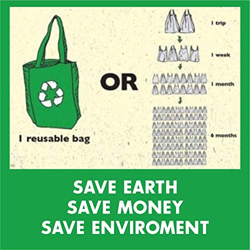 A&A Bags 10-Pack Durable Reusable Shopping Tote Bags - Eco-Friendly Grocery, Beach & Travel Carry All - Perfect for Shopping, Picnics & Daily Errands