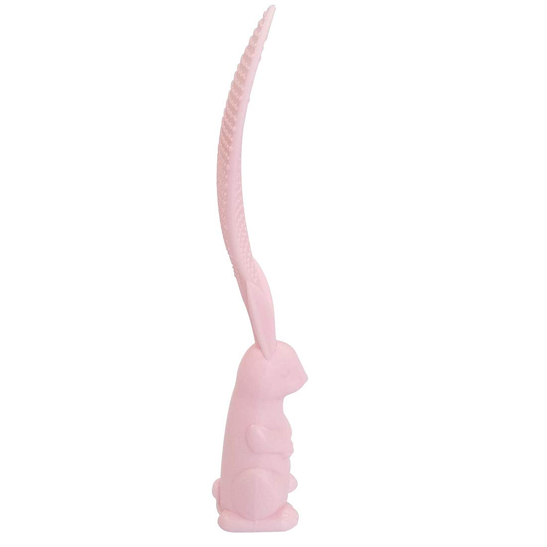 Non-Stick Rabbit Rice Paddle Spoon - 8 Inch Cute Kitchen Utensil with PP Handle, Standing Design (Pink) - Perfect for Rice Serving, Cooking, and Food Decoration