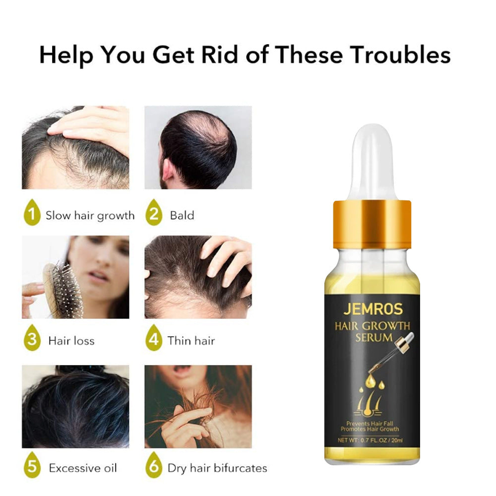 Best Hair Growth Essential Oils & Liquid for Faster Hair Regrowth - Natural Hair Care Treatment for Thicker, Longer Hair - Perfect for Daily Scalp Massage & Nighttime Hair Routine