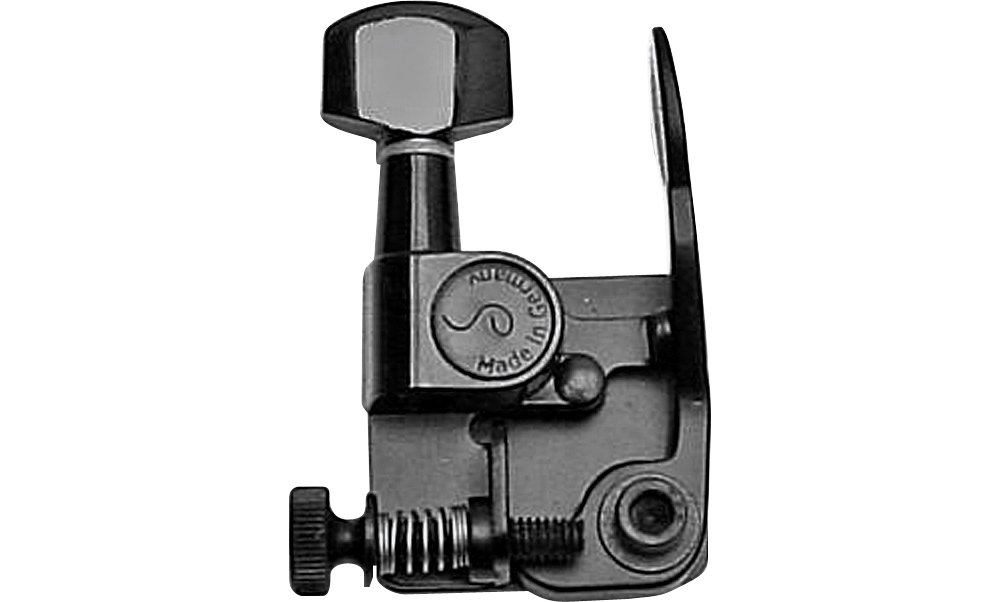 Hipshot GT2 Electric Guitar String Bender - Black Chrome | Guitar Accessory for Country & Rock Music | Perfect for Live Performances & Studio Recording