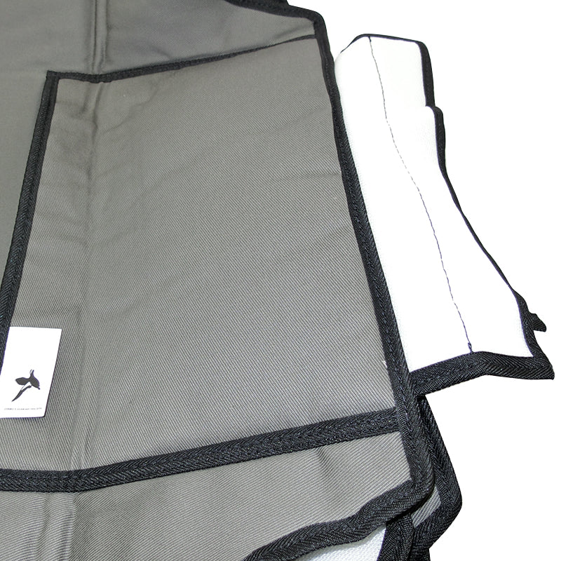 Premium Black Duck Denim Grey Seat Covers for LDV V80 Van & Cab Chassis (2013-Present) - Durable Protection for Work Vans, Delivery Vehicles & Commercial Use