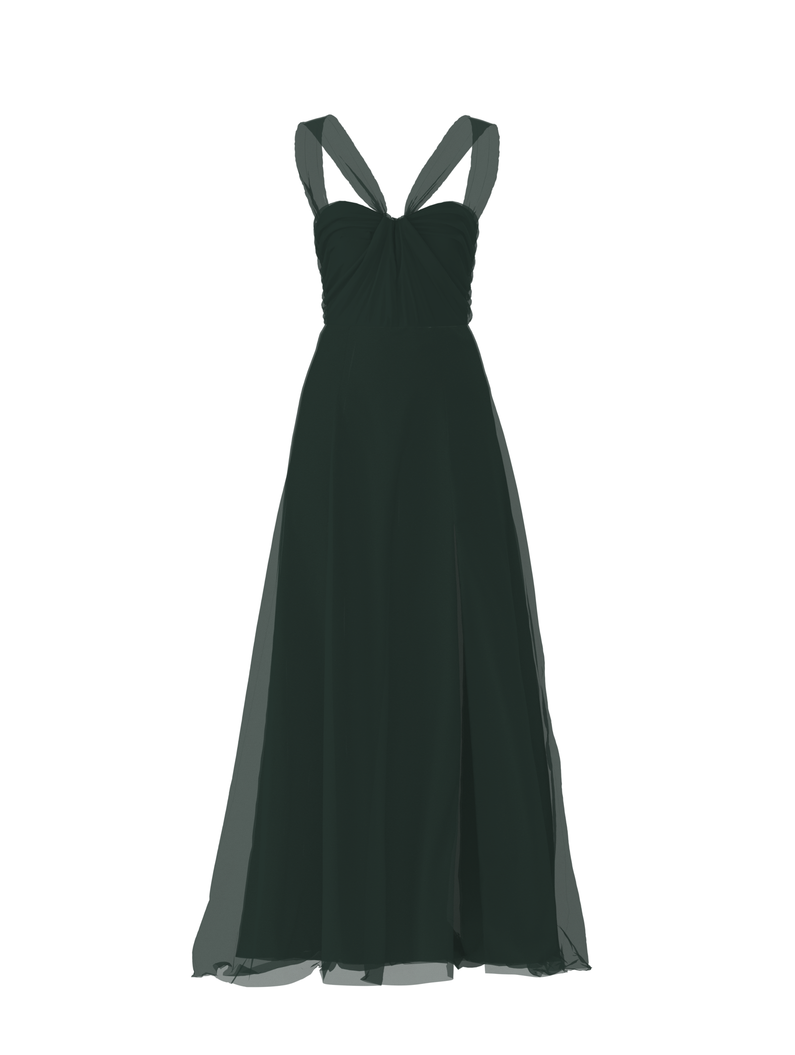 Cerisa Bodice & Arabella Skirt - Women's Elegant Hunter Green Outfit for Parties, Weddings & Special Occasions