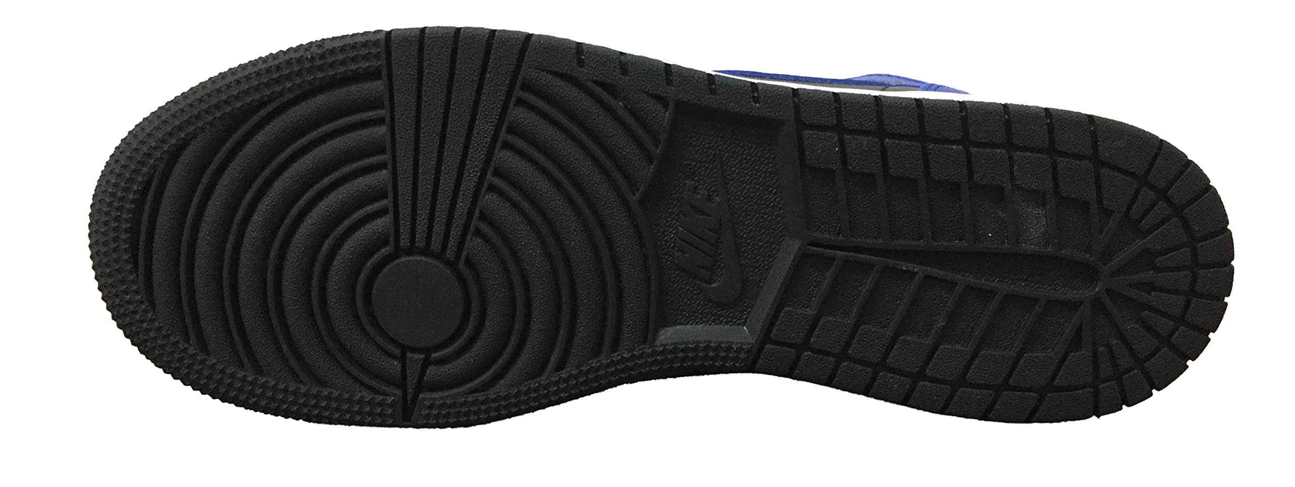 Air Jordan 1 Mid GS Big Kids Basketball Shoes - Black/Hyper Royal/White - Size 7 Youth - Stylish Sneakers for School, Sports & Casual Wear