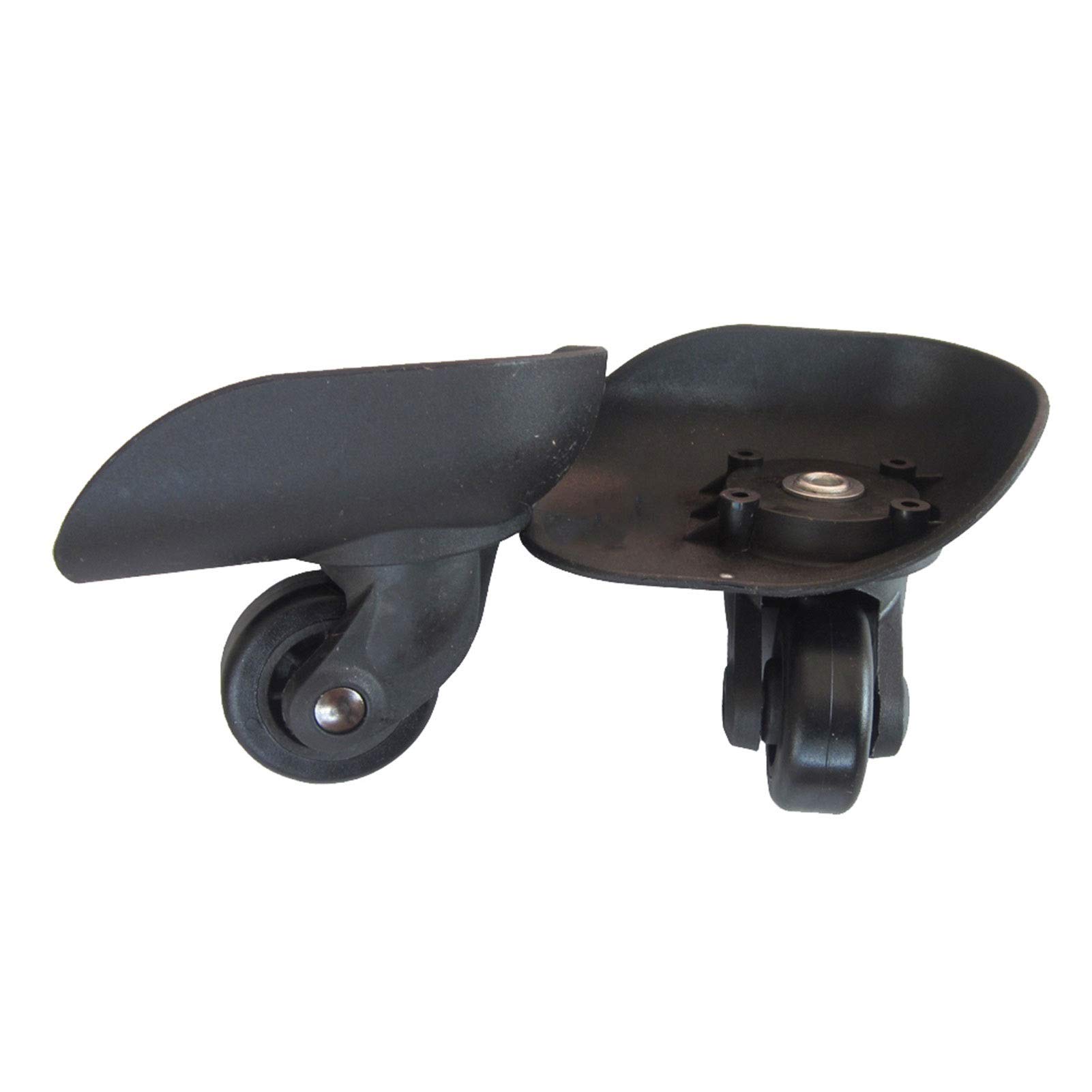 Universal Swivel Suitcase Wheels - Replacement Luggage Casters for Travel Bags, Suitcases & Rolling Carry-Ons | Durable 360° Spinner Wheels for Smooth Mobility | Perfect for Airport Travel, Business Trips & Vacations