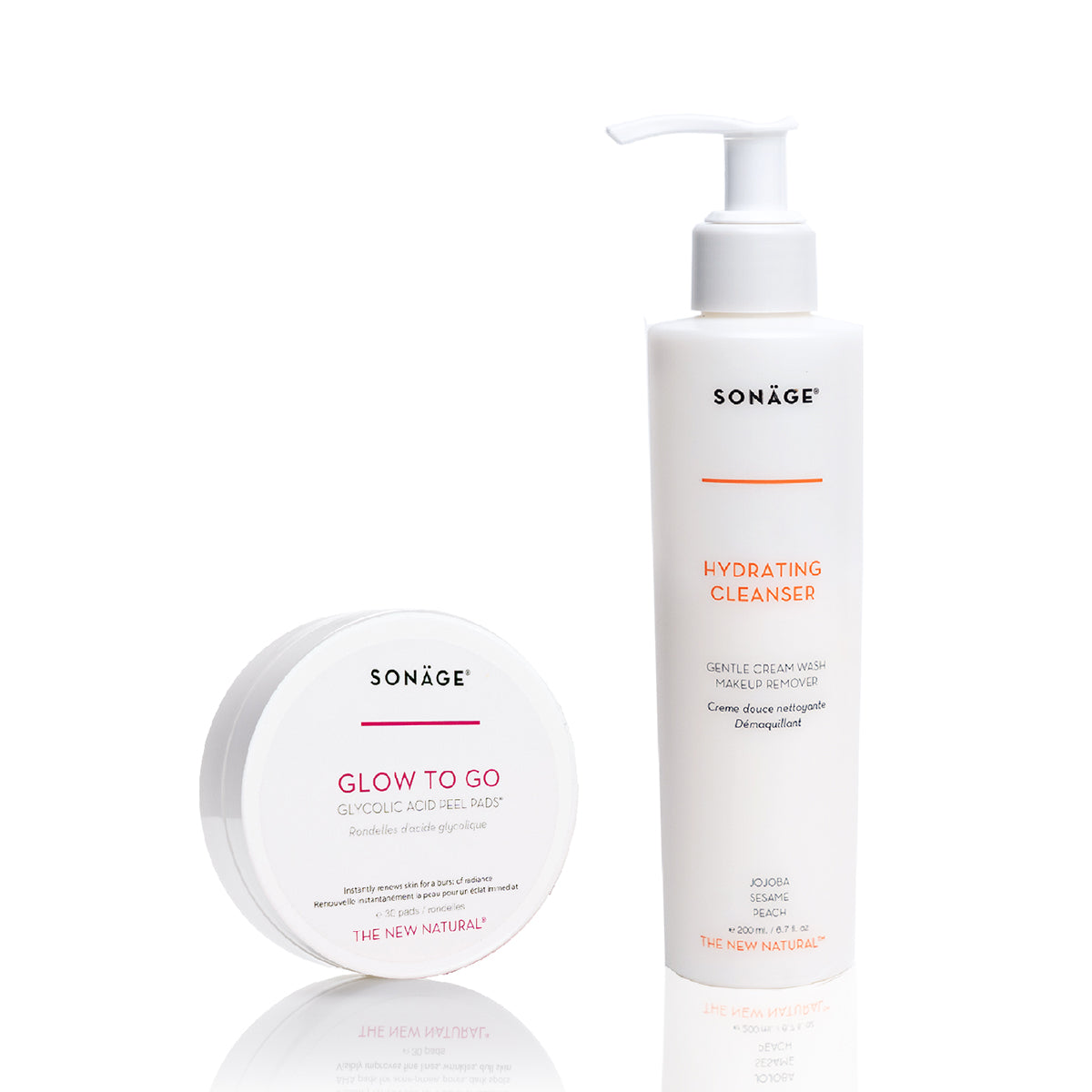 Bare Essentials Duo - Natural Skincare Set for Hydration & Glow | Perfect for Daily Use & Travel Skincare Routine