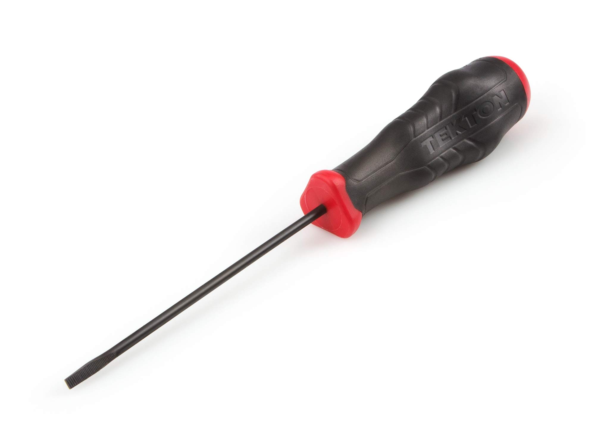 TEKTON 26603 1/8 Inch Slotted Screwdriver - 4 Inch Precision Screwdriver | Made in USA | Perfect for Electronics Repair, Jewelry Making & Small DIY Projects