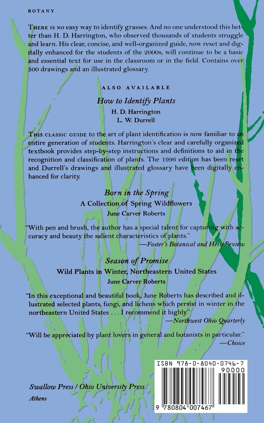 How to Identify Grasses, Sedges and Rushes - Grasslike Plant Identification Guide for Hikers, Gardeners & Botanists