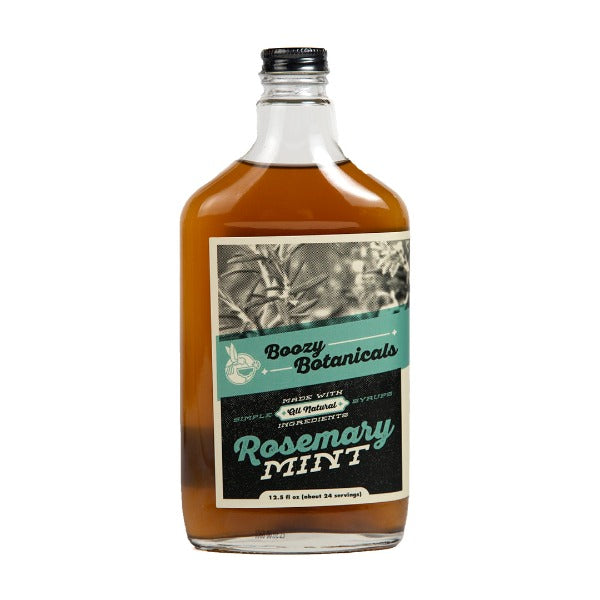 Boozy Botanicals Simple Syrup - Organic Cocktail Mixer for Mojitos, Margaritas & Mocktails - Perfect for Home Bars & Party Drinks