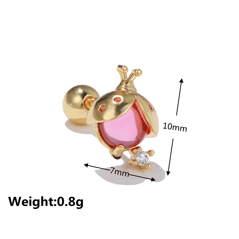 20G Cartilage Tiny Stud Earrings - Flat Back Helix Earrings for Women | EGD0281 | Perfect for Daily Wear, Piercing Jewelry Gift