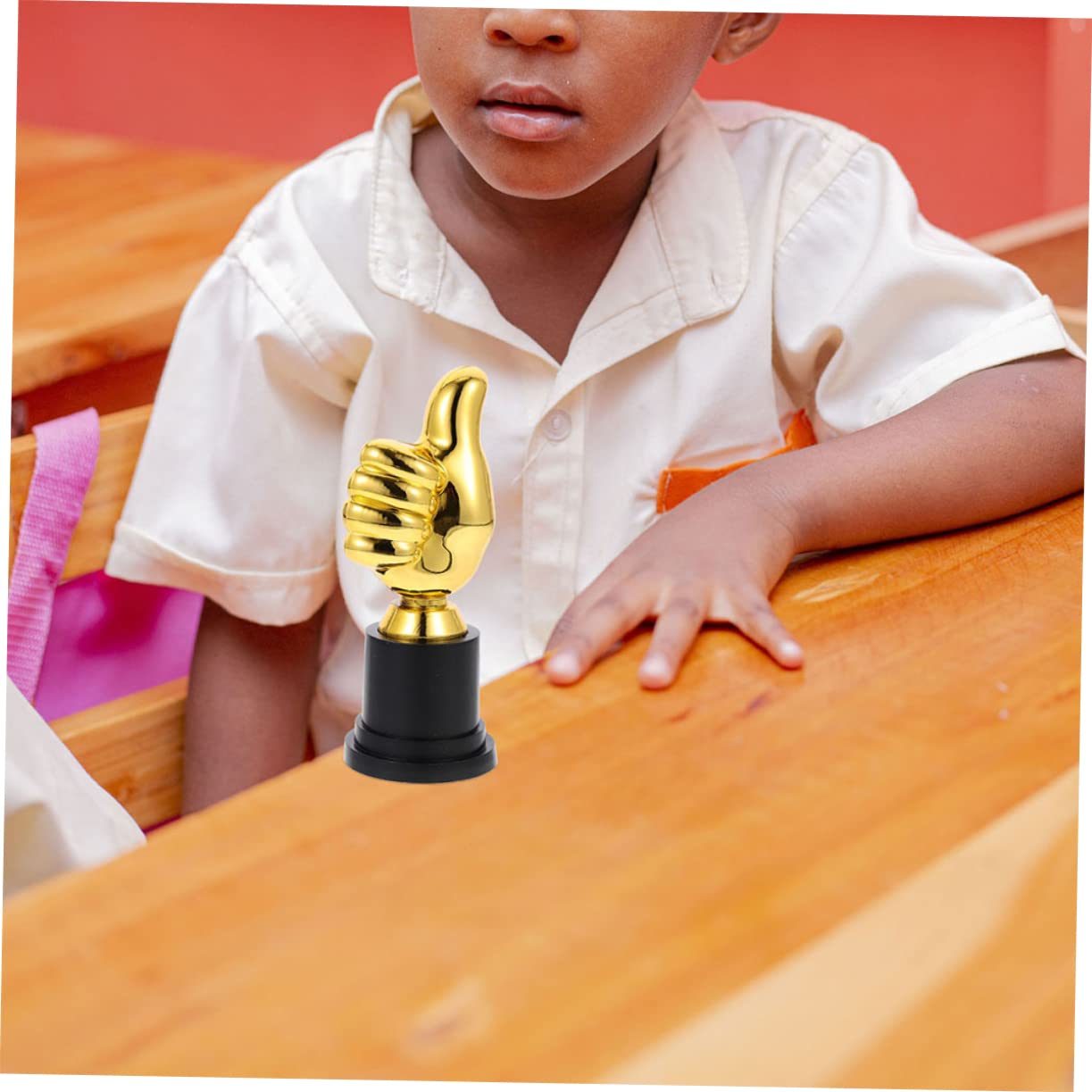 Happyyami Golden Kids Trophy Awards - Elegant Home Decor, Party Favors & Toddler Toys - Perfect for Birthday Parties, School Achievements & Sports Awards