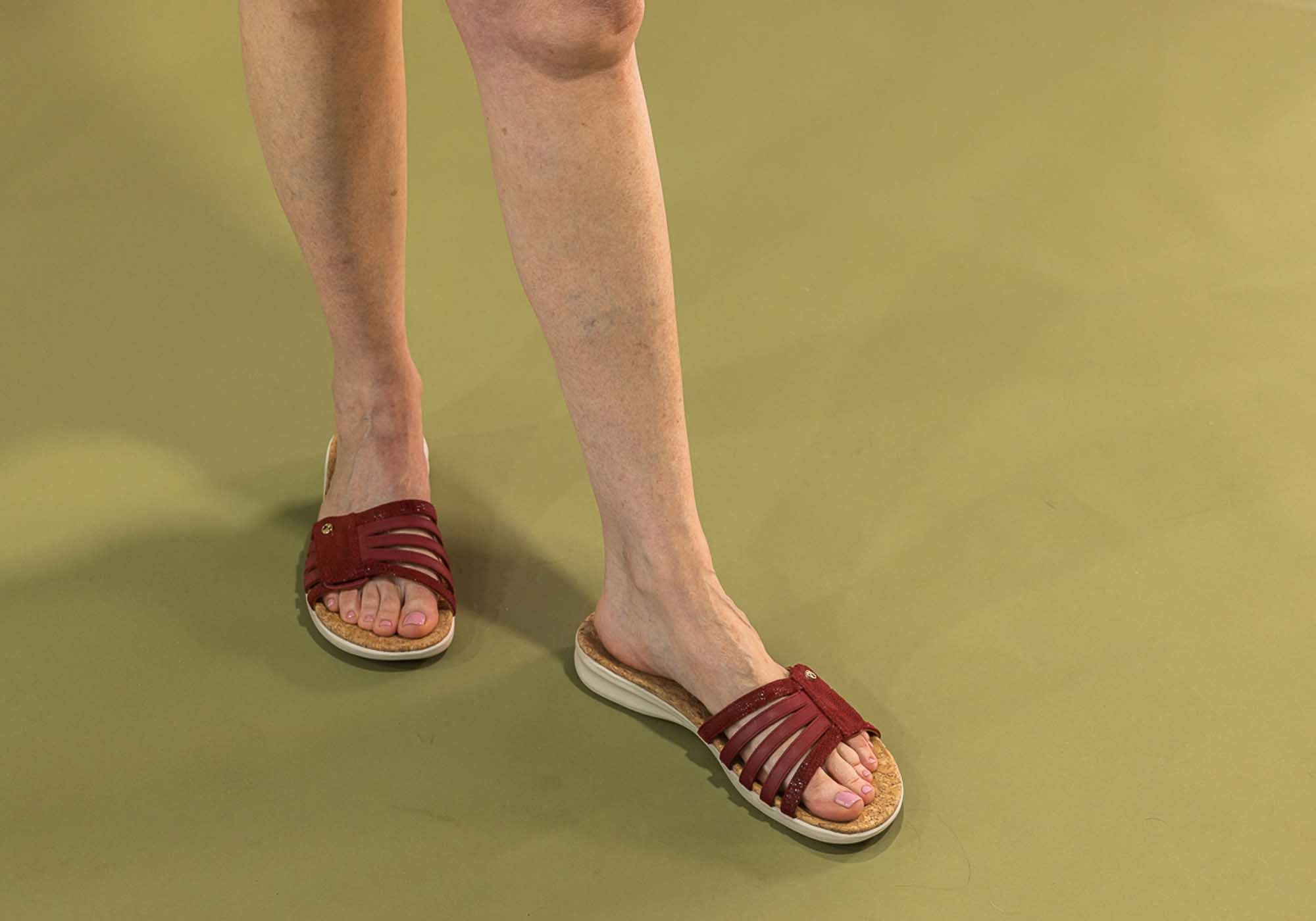 Revere Peru Women's Comfortable Supportive Slides Sandals - Perfect for Beach, Pool, and Casual Wear
