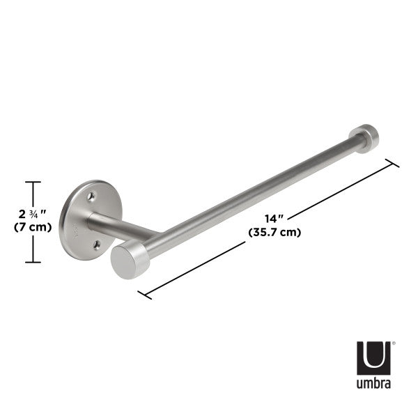 Stainless Steel Wall Mounted Paper Towel Holder - Rustproof Kitchen & Bathroom Organizer for Easy Access | Perfect for Home, Office, Restaurant Use
