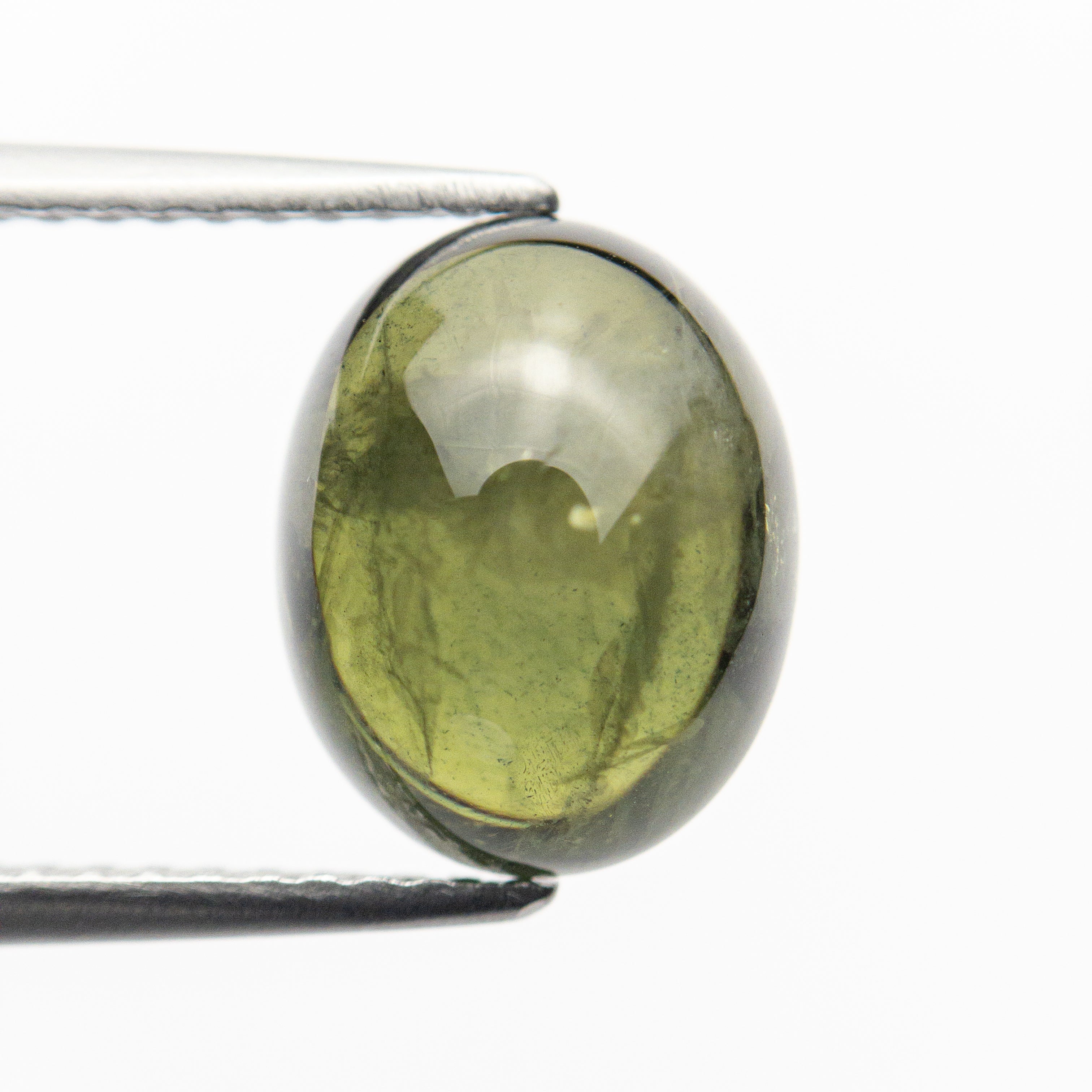 3.81ct Natural Oval Cabochon Sapphire Gemstone - 10.09x8.01x4.62mm Blue Sapphire Cab for Jewelry Making, Ring & Necklace Designs - Perfect for Engagement Rings, Birthstone Jewelry & Healing Crystals