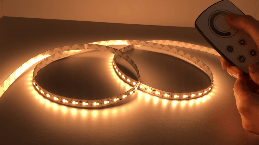 CRI MAX™ CRI 95+ Dim to Warm LED Flexible Strip Light 1800K-3000K, Human Centric Lighting, 5m/Reel - Perfect for Home Decor, Accent Lighting, and Commercial Spaces