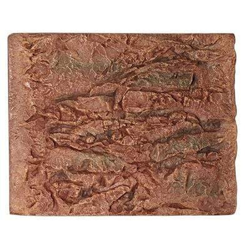 Aqua One Iron Stone Joinable CopiRock PU Background for Aquariums - Waterproof & Durable Fish Tank Decoration for Freshwater & Saltwater Tanks - Perfect for Home, Office, or Pet Store Displays