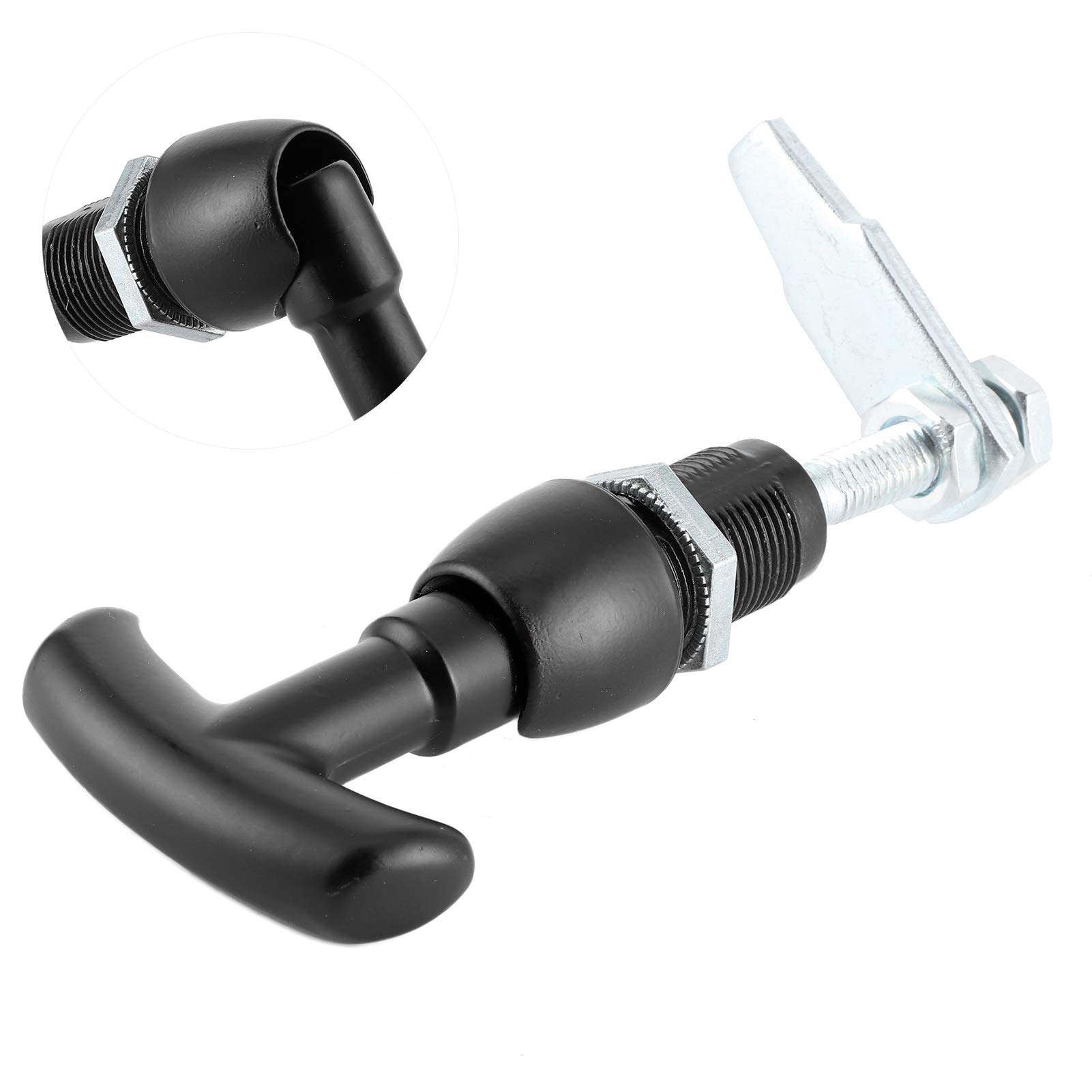 T-Handle Lock - Heavy Duty Zinc Alloy T-Shaped Tool Box Lock for Caravan, Trailer & RV - Secure Your Vehicle Storage for Camping & Road Trips