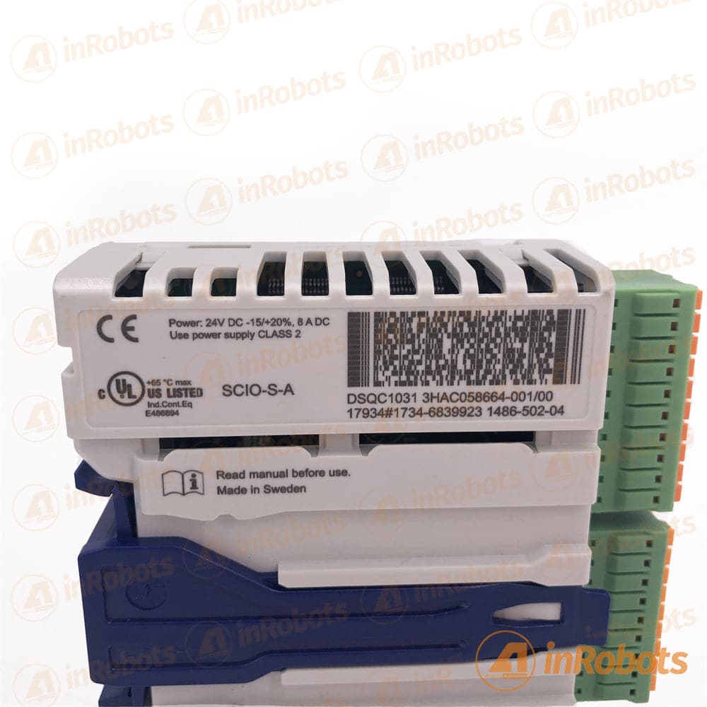 ABB DSQC1031 3HAC058664 001 I/O Module - New Industrial Automation Control Unit for Robotics & Manufacturing Equipment