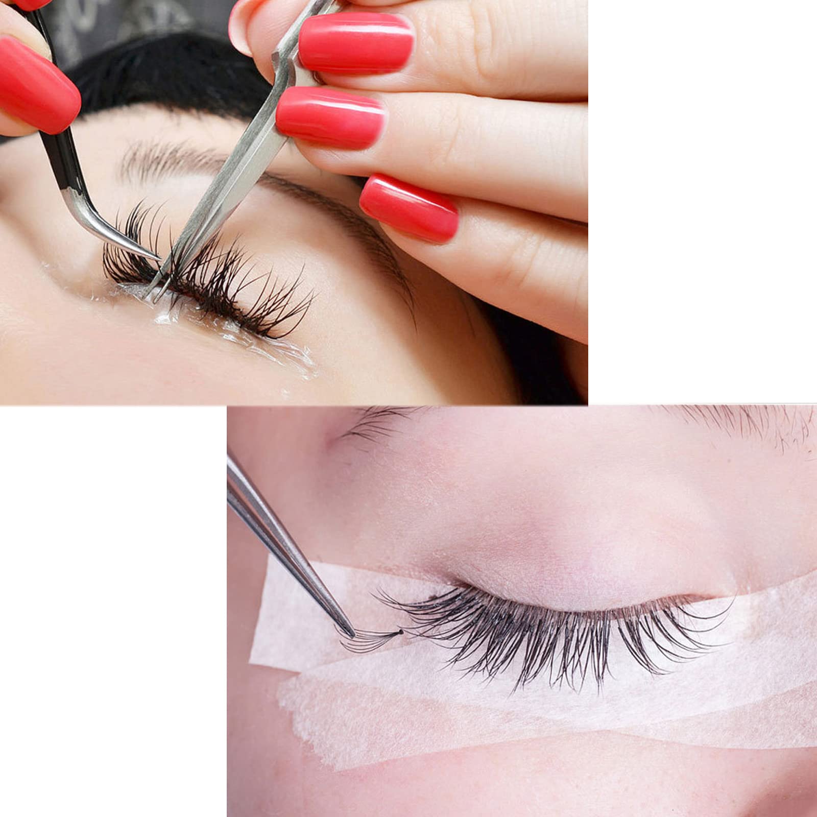 Professional Stainless Steel Round Lash Mirror for Eyelash Extensions - Silver | Perfect for Salon, Home Use & Travel | POOWE Beauty Accessories