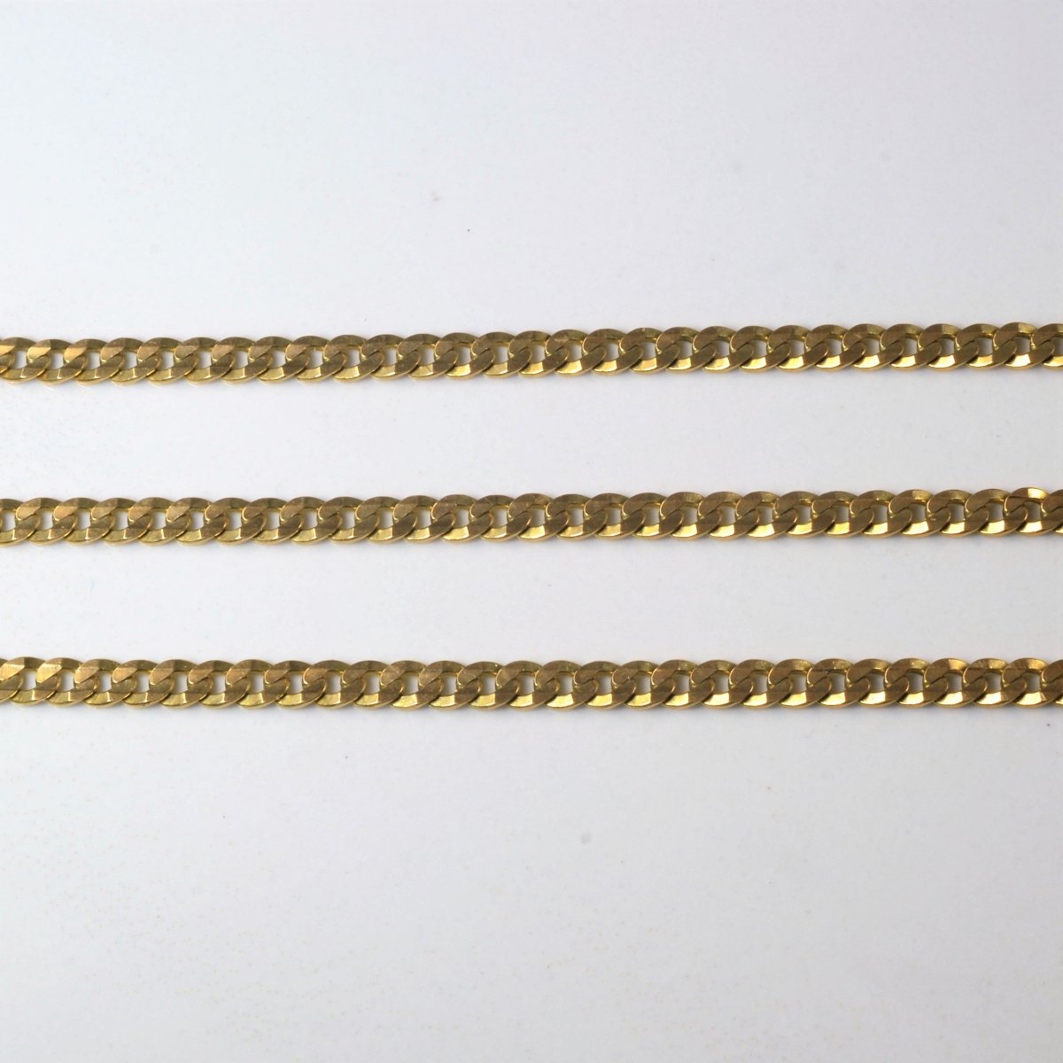 10K Yellow Gold Cable Link Chain Necklace - 18.5 Inches Solid Gold Rope Chain for Men & Women - Perfect for Layering, Gift Giving, and Everyday Wear