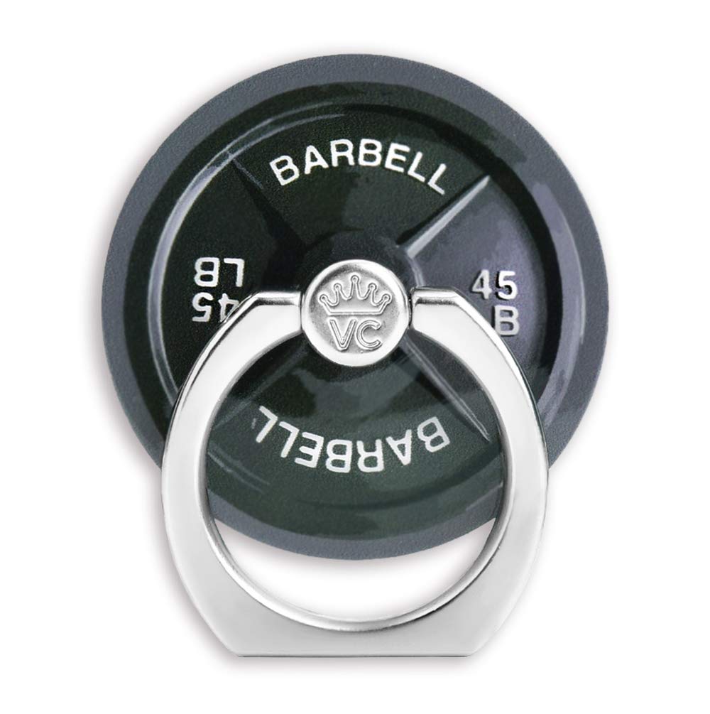 VELVET CAVIAR Phone Ring Holder & Stand - Secure Grip for iPhone, Galaxy & Most Smartphones - Barbell Style Finger Ring (Perfect for Selfies, Video Calls & Hands-Free Viewing)