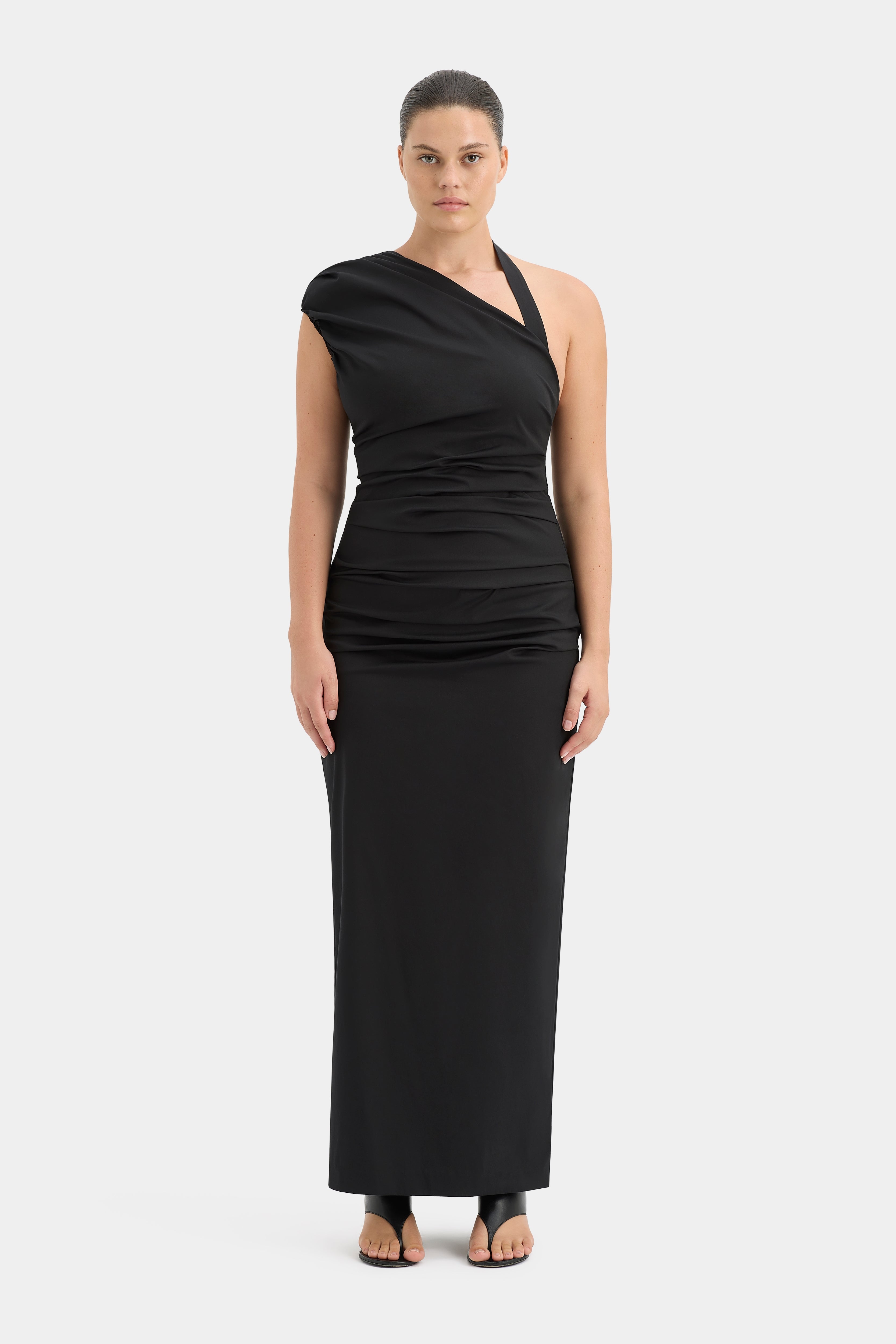 Giacomo Elegant Gathered Gown for Women - Formal Evening Dress for Weddings, Parties & Special Occasions