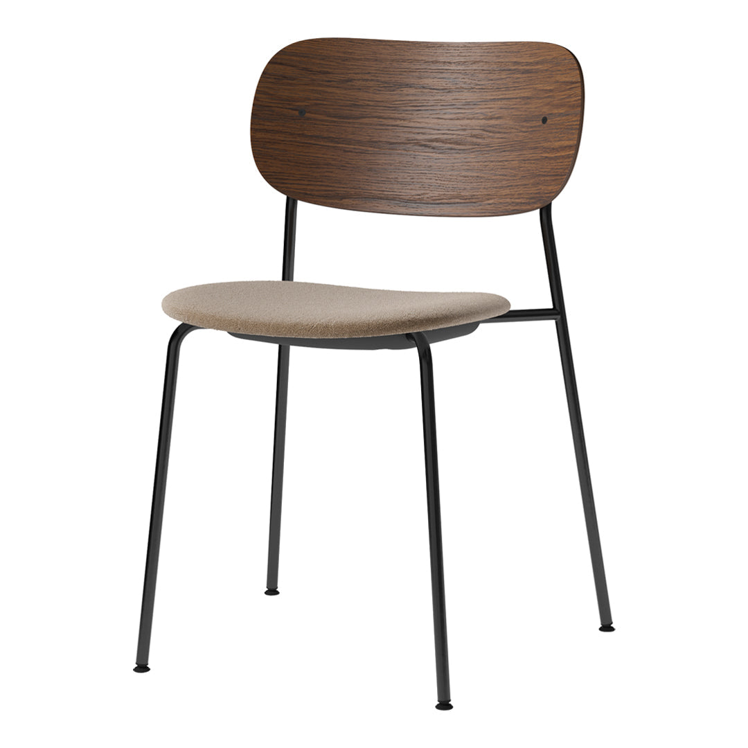 Stackable Upholstered Dining Chairs - Modern Comfort for Home, Office & Restaurant Use