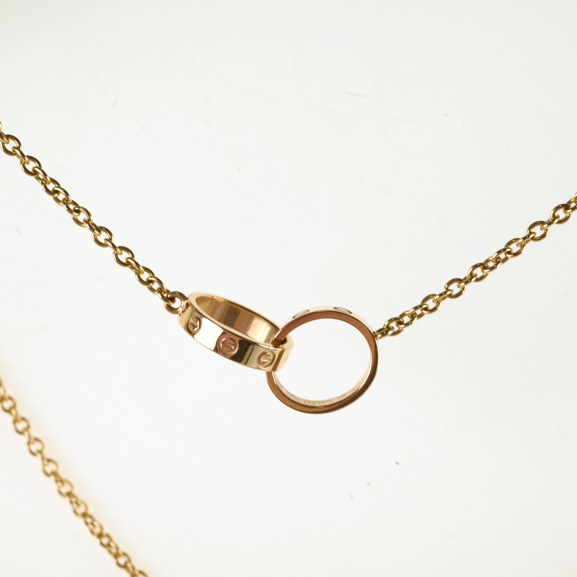 Cartier Baby Necklace in 18K Rose Gold - Elegant & Hypoallergenic Jewelry for Infants & Toddlers | Perfect for Christening, Birthdays & Special Occasions