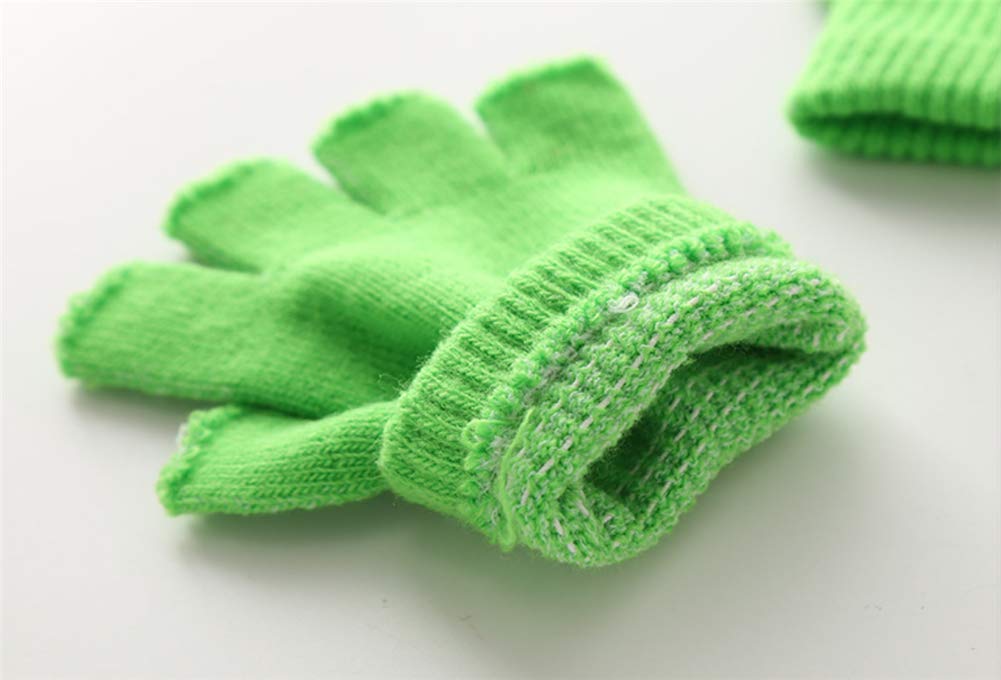 8 Pairs Fingerless Knit Magic Gloves - Stretchy Warm Winter Gloves for Men & Women, One Size Fits Most - Perfect for Typing, Driving & Outdoor Activities in Cold Weather