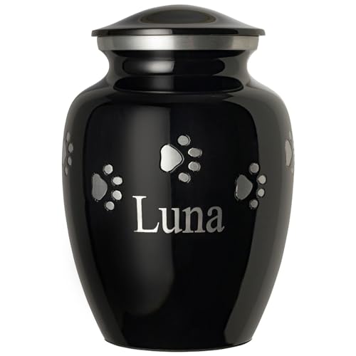 Ebony, Horizontal Pewter Paws