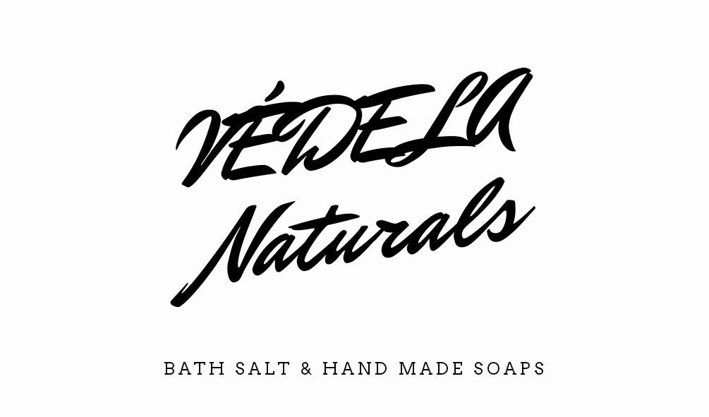 VÉDELA Naturals - Herbal Bath Salt with Lavender & Tea Tree Essential Oils | 250g Relaxing Detox Bath Soak for Stress Relief & Skin Care | Perfect for Spa Nights & Self-Care Rituals