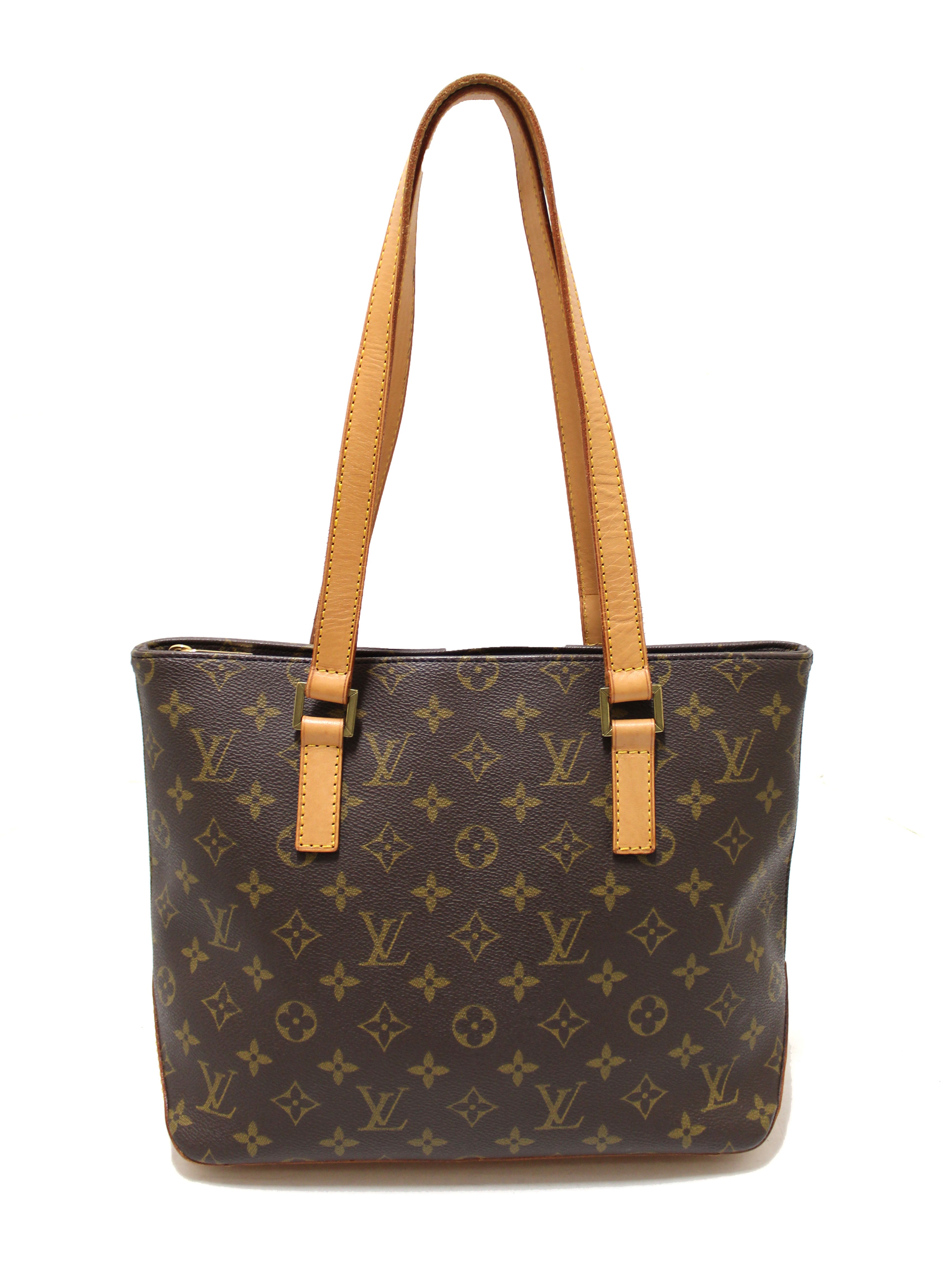 Authentic Louis Vuitton Classic Monogram Canvas Piano Tote Shoulder Bag for Women - Luxury Designer Handbag for Work, Travel & Everyday Use