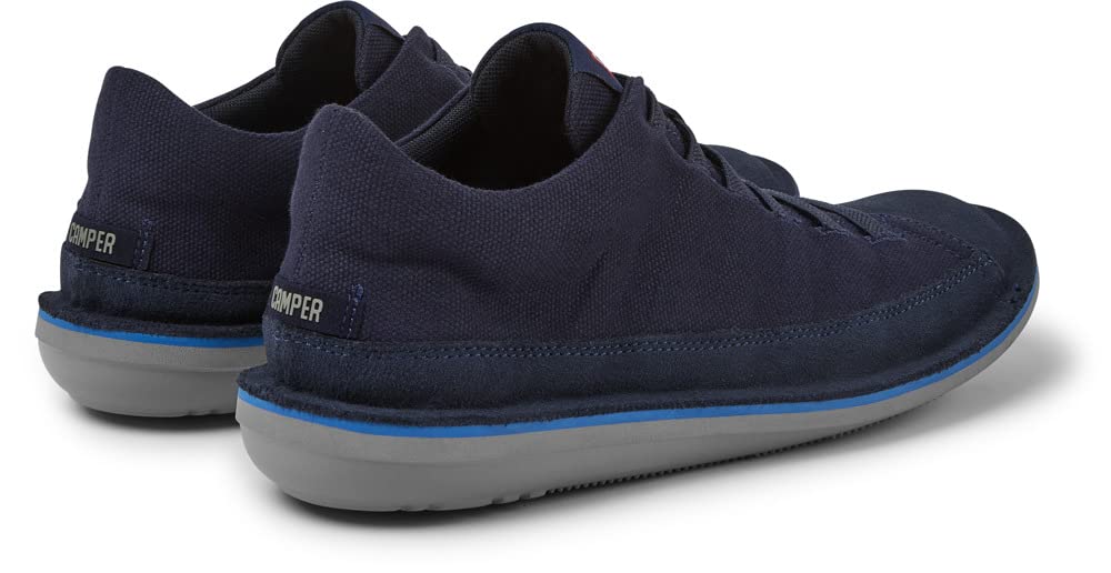 Men's Camper Beetle Basket Bootie Casual Shoes - Ultra-Comfortable Leather & Textile Sneakers with Breathable Lining, Lightweight EVA Outsoles - Perfect for Walking, Travel & Everyday Wear