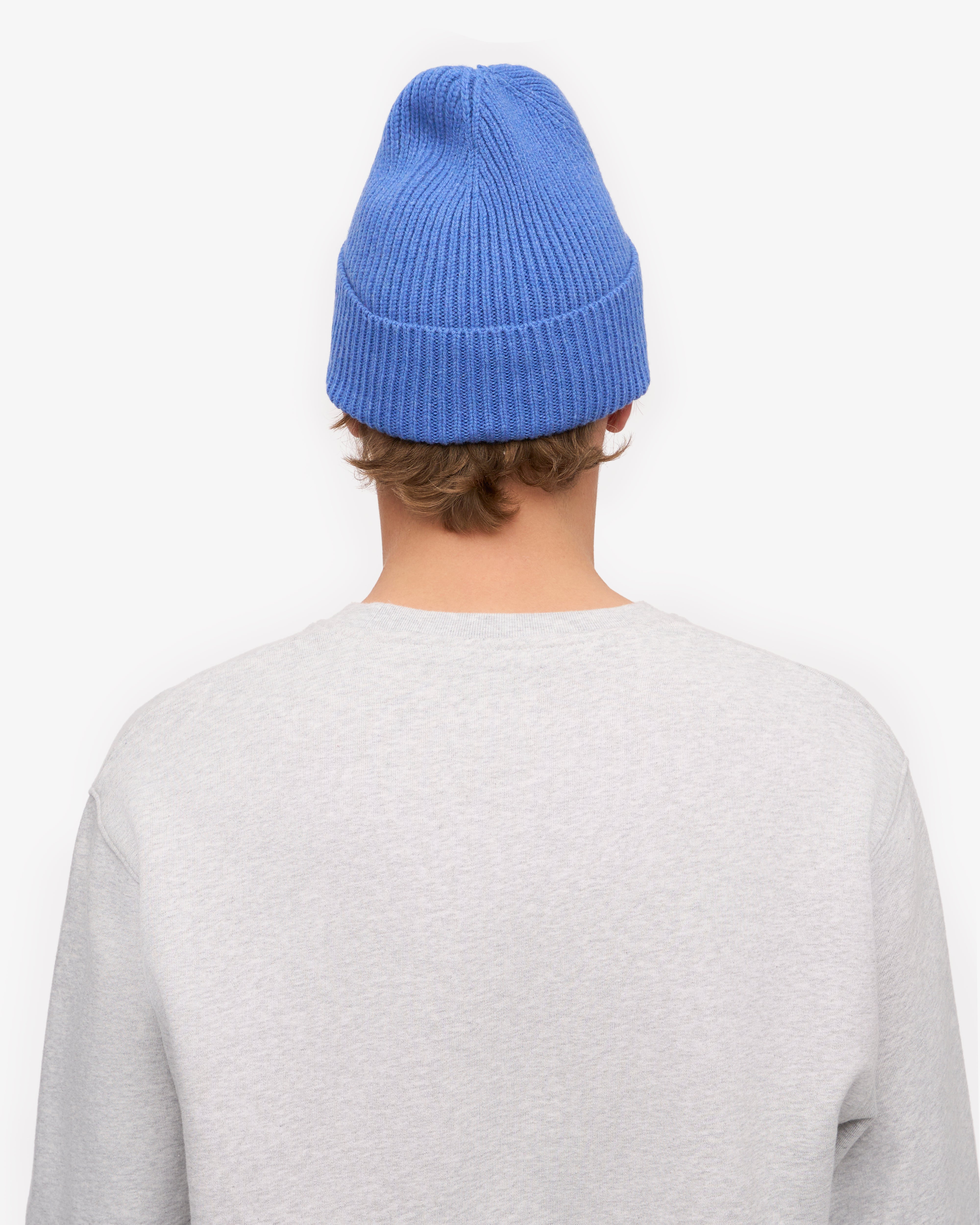 Premium Merino Wool Beanie - Soft & Warm Winter Hat for Men & Women in Pacific Blue | Perfect for Skiing, Hiking & Outdoor Activities