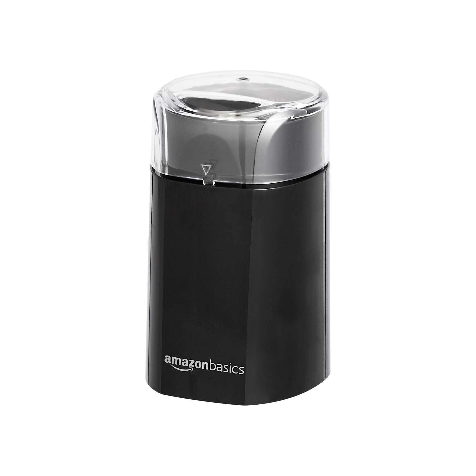 Amazon Basics Electric Coffee Grinder - Black | Freshly Ground Coffee for Espresso, Drip, French Press & More | Compact & Quiet Design for Home or Office Use