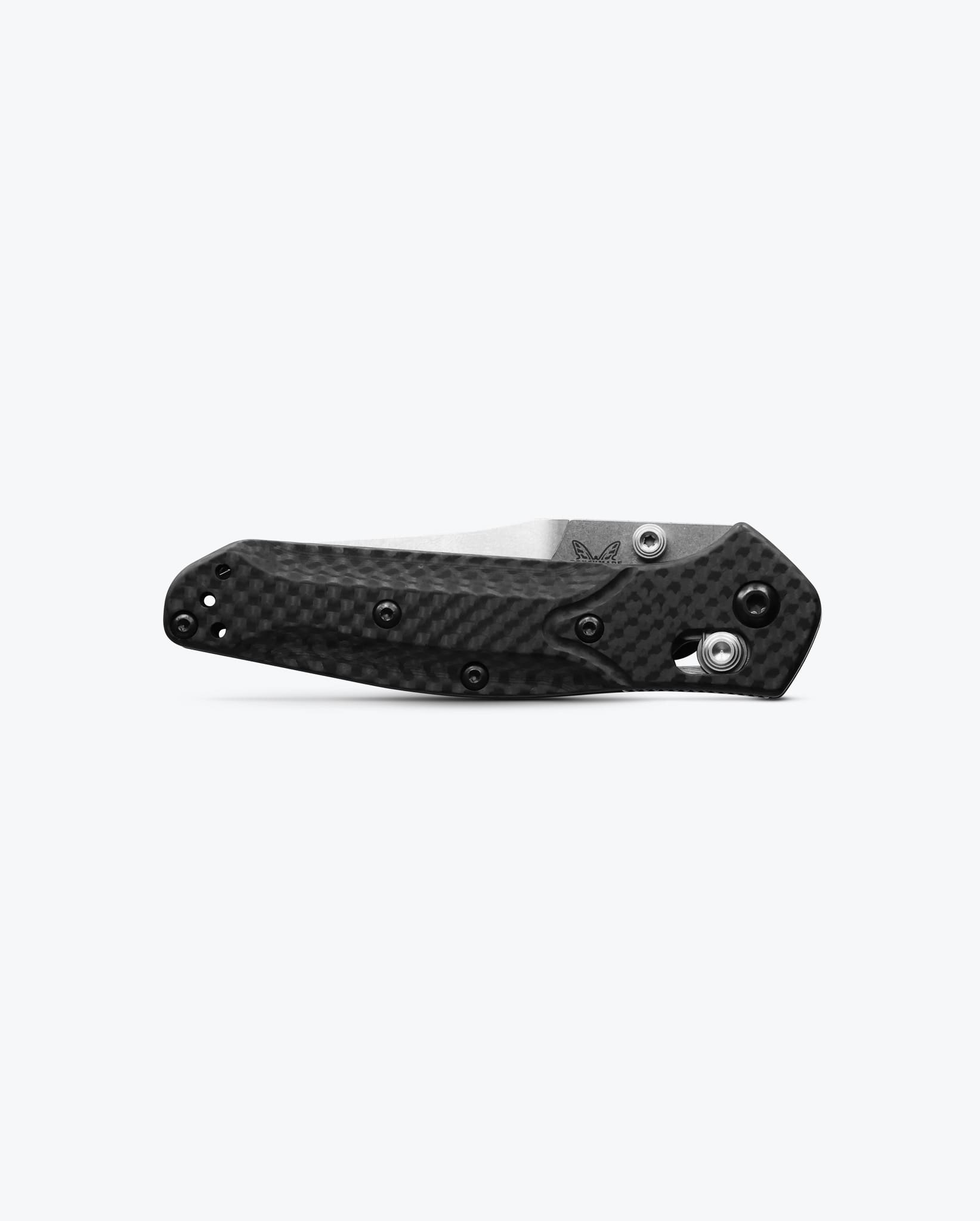Benchmade 945 Mini Osborne Folding Knife - Carbon Fiber Handle, Lightweight EDC Pocket Knife for Everyday Carry, Outdoor Adventures & Camping