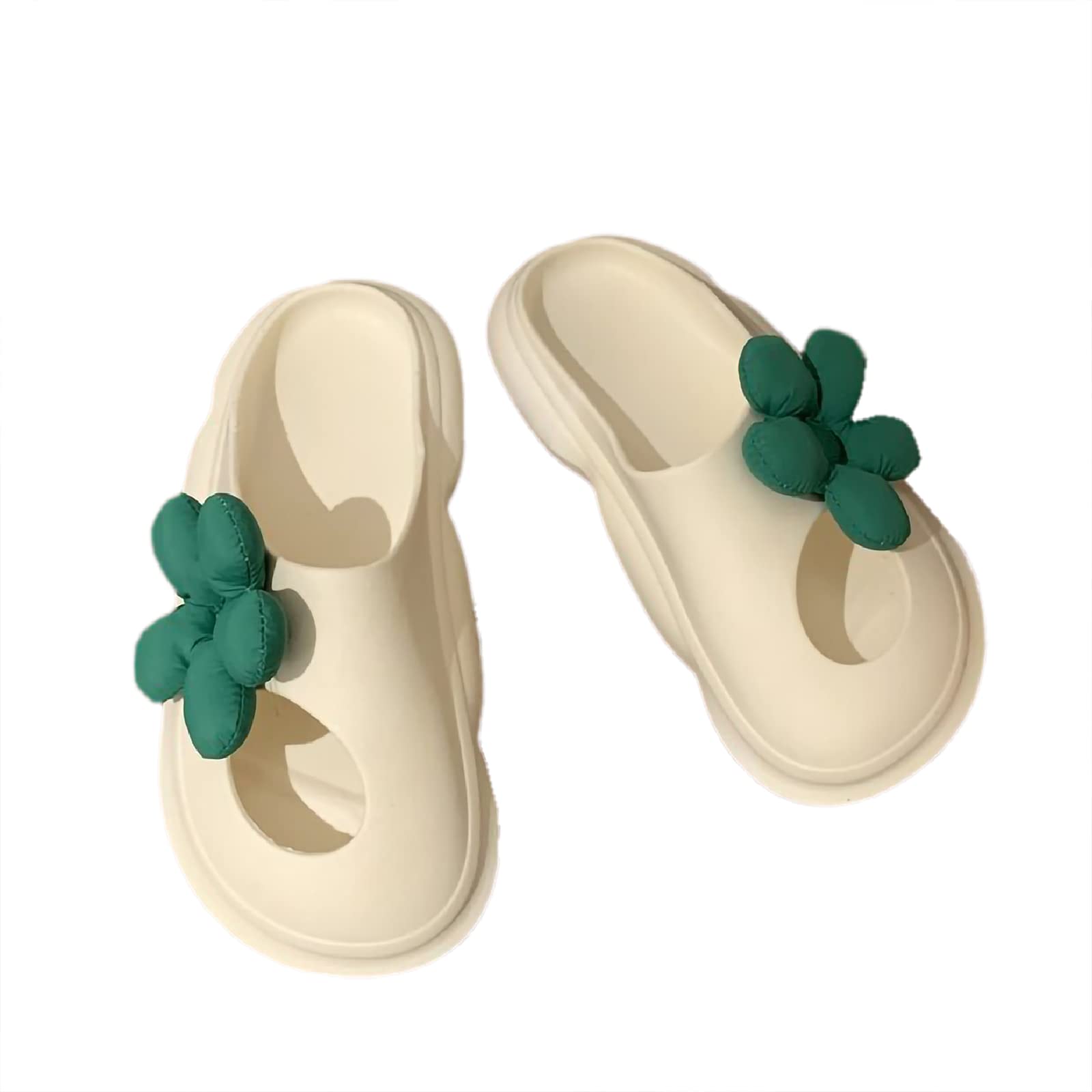 **Women's Bubble Slippers - Funny & Comfortable Summer Massage Slippers - Lychee Design for Relaxation at Home, Spa, or Beach**
