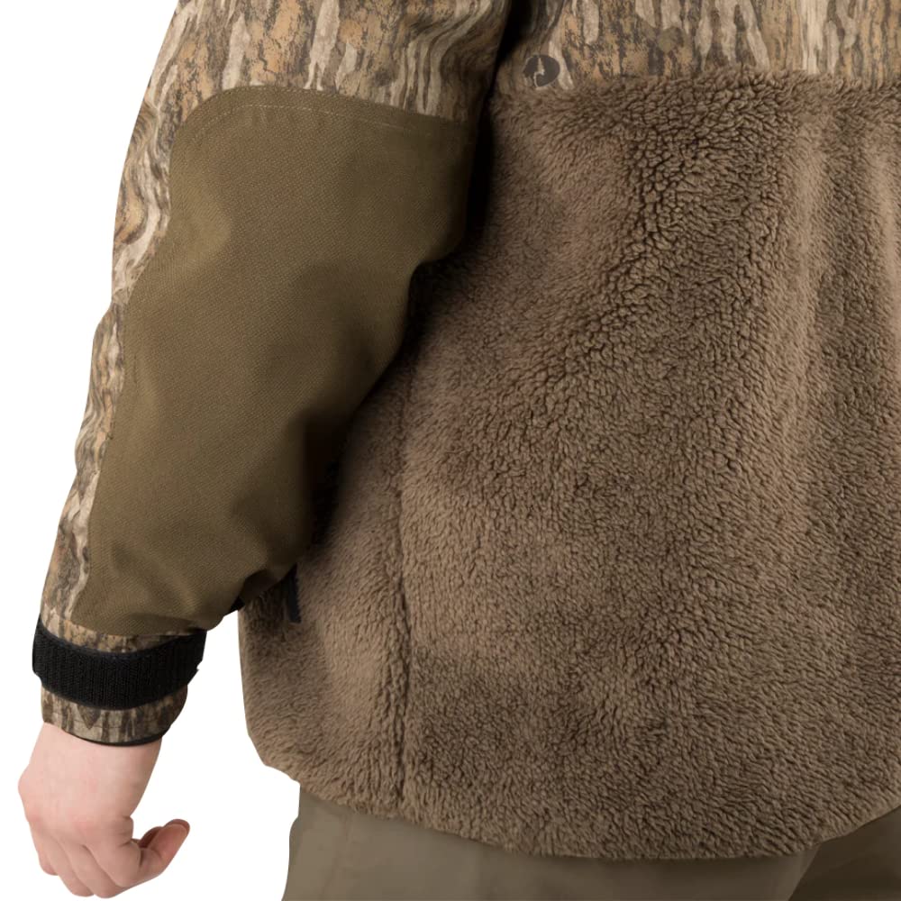 Drake Waterfowl Men's Waterproof Full Zip Hunting Jacket - Warm Camouflage Outdoor Coat for Hunting, Fishing & Hiking