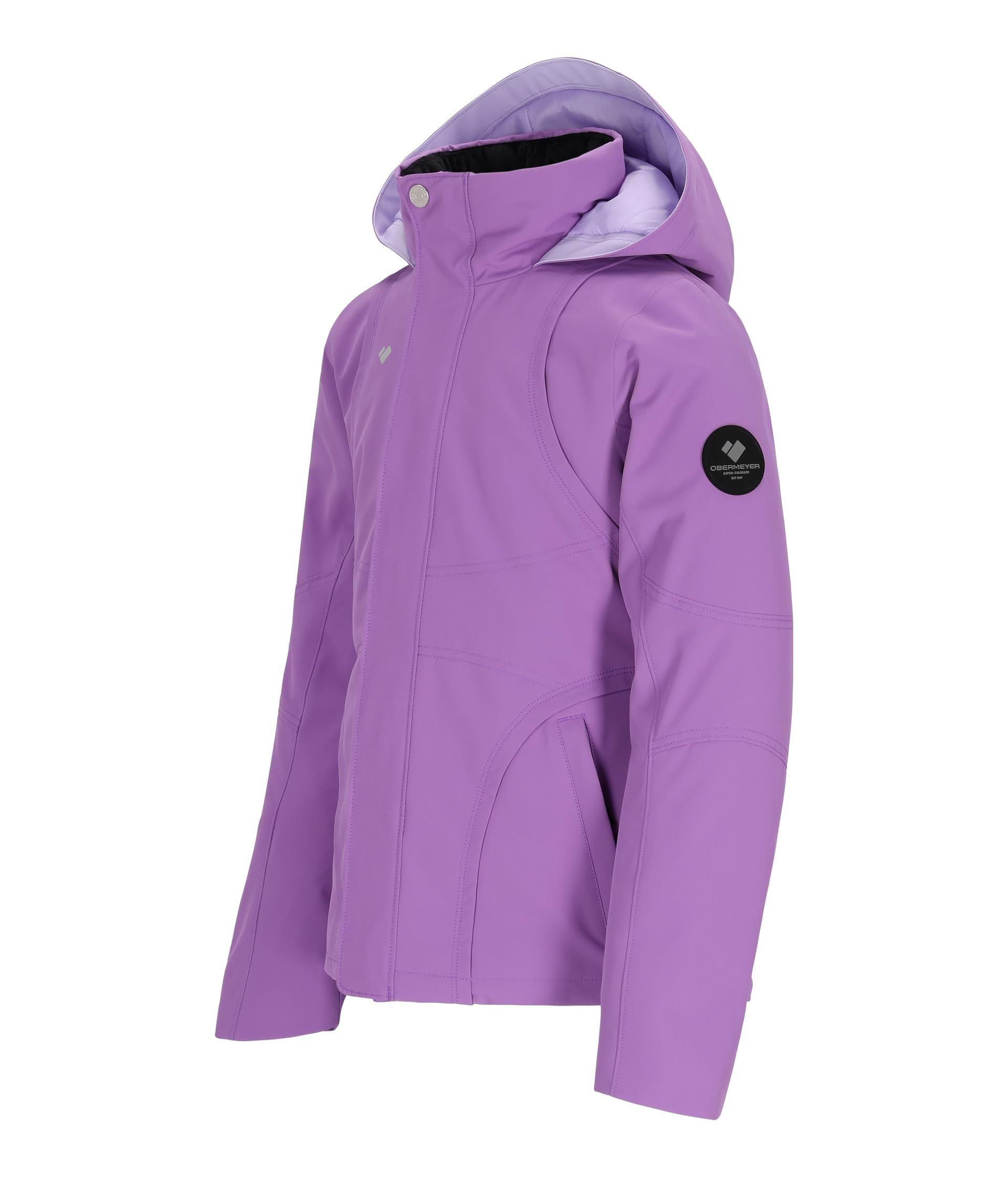 Obermeyer Girls Rylee Jacket - Waterproof Winter Coat for Little Kids & Big Kids - Warm Puffy Jacket for Snow, Skiing & Outdoor Activities
