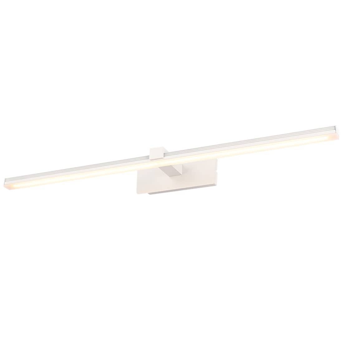 Long Strip Aluminum Mirror Cabinet Light - 6000K Cool White LED Bathroom Vanity Lamp, Wall Sconce for Wash Basin & Mirror Lighting | Perfect for Modern Bathrooms, Makeup Vanity & Spa Decor