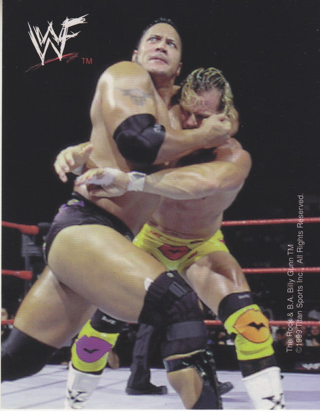 Vintage 1999 Artbox WWF Super Size Sticker Set - 12 Collectible Wrestling Stickers - Rare 2017 Edition ($20 Value) - Perfect for Wrestling Fans, Collectors & Scrapbooking