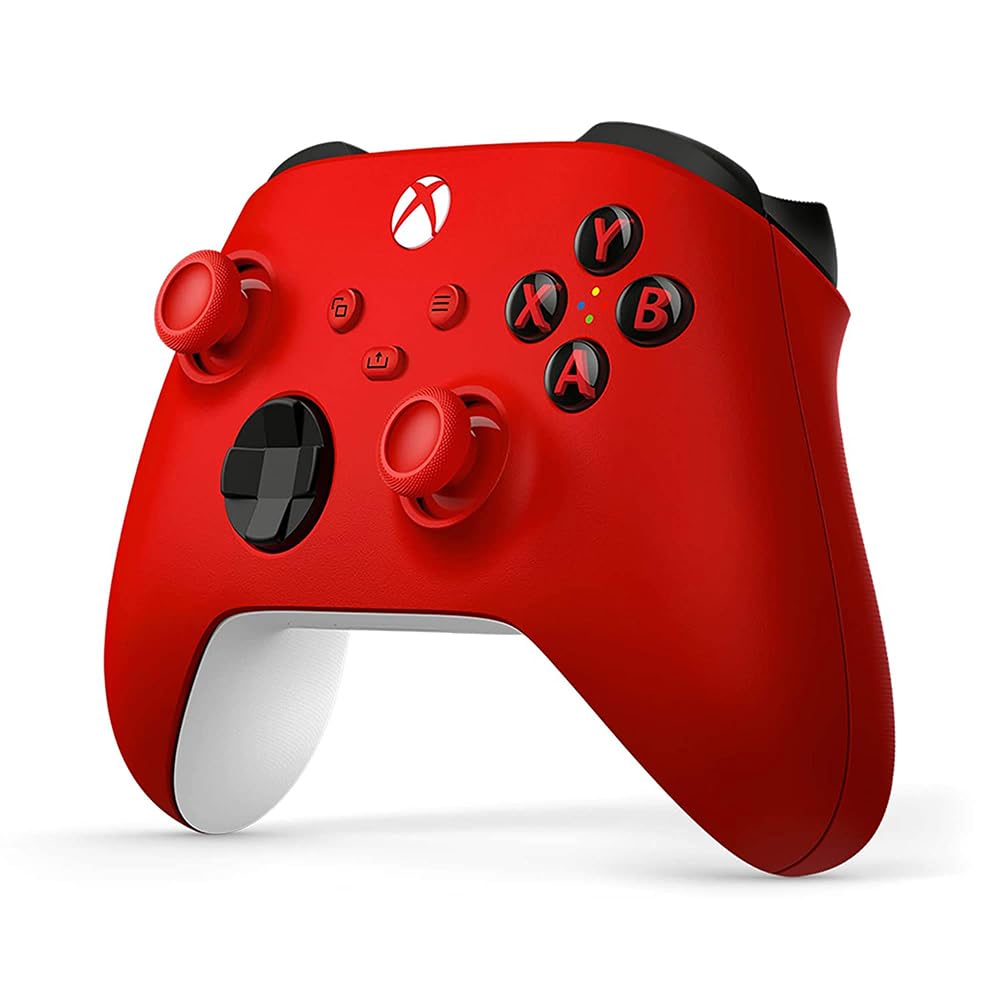 Microsoft QAU-00011 Xbox Wireless Controller 2-Pack - Pulse Red | Compatible with Xbox Series X/S & Xbox One | Ergonomic Design for Gaming, Streaming & Multiplayer Sessions