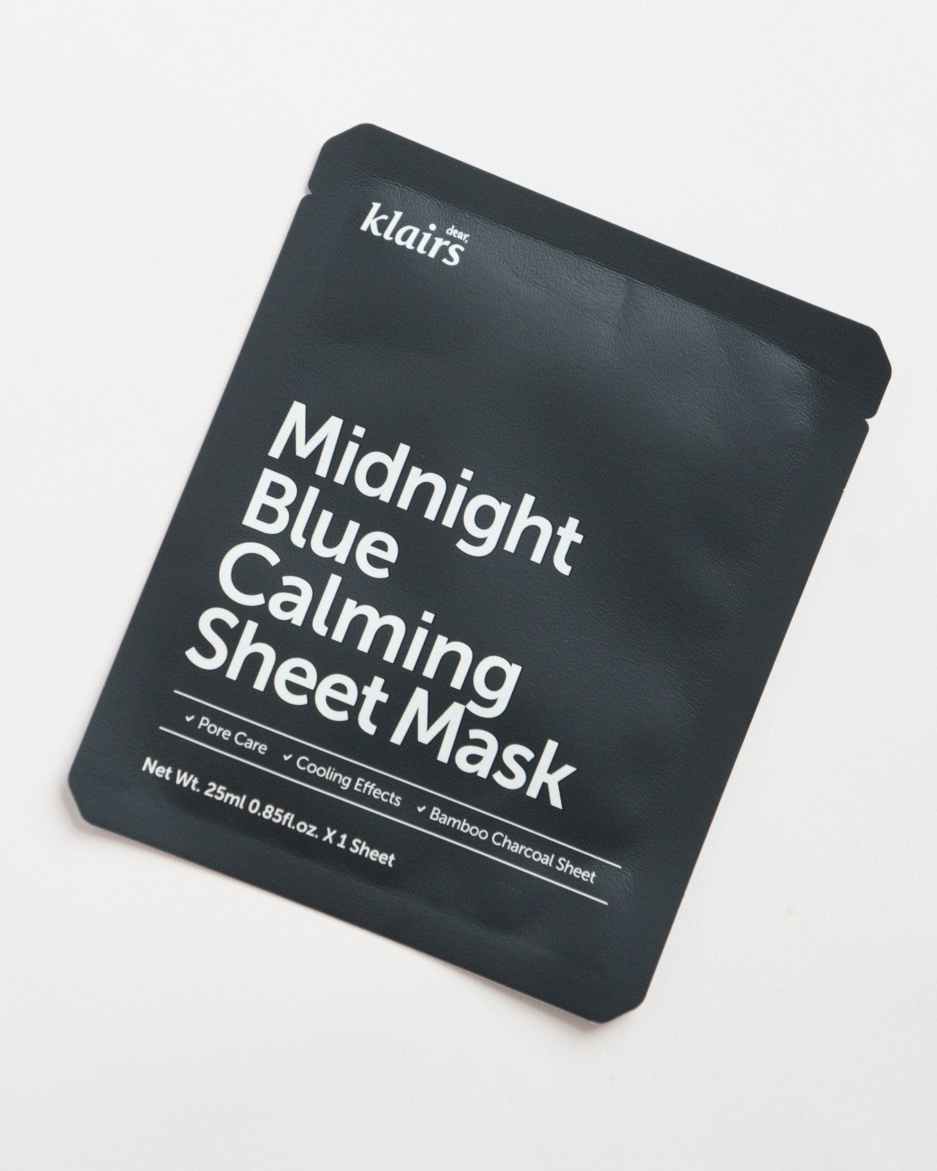 Midnight Blue Calming Sheet Mask for Hydration & Relaxation - Soothing Facial Mask for Glowing Skin | Perfect for Nighttime Skincare & Self-Care Routine