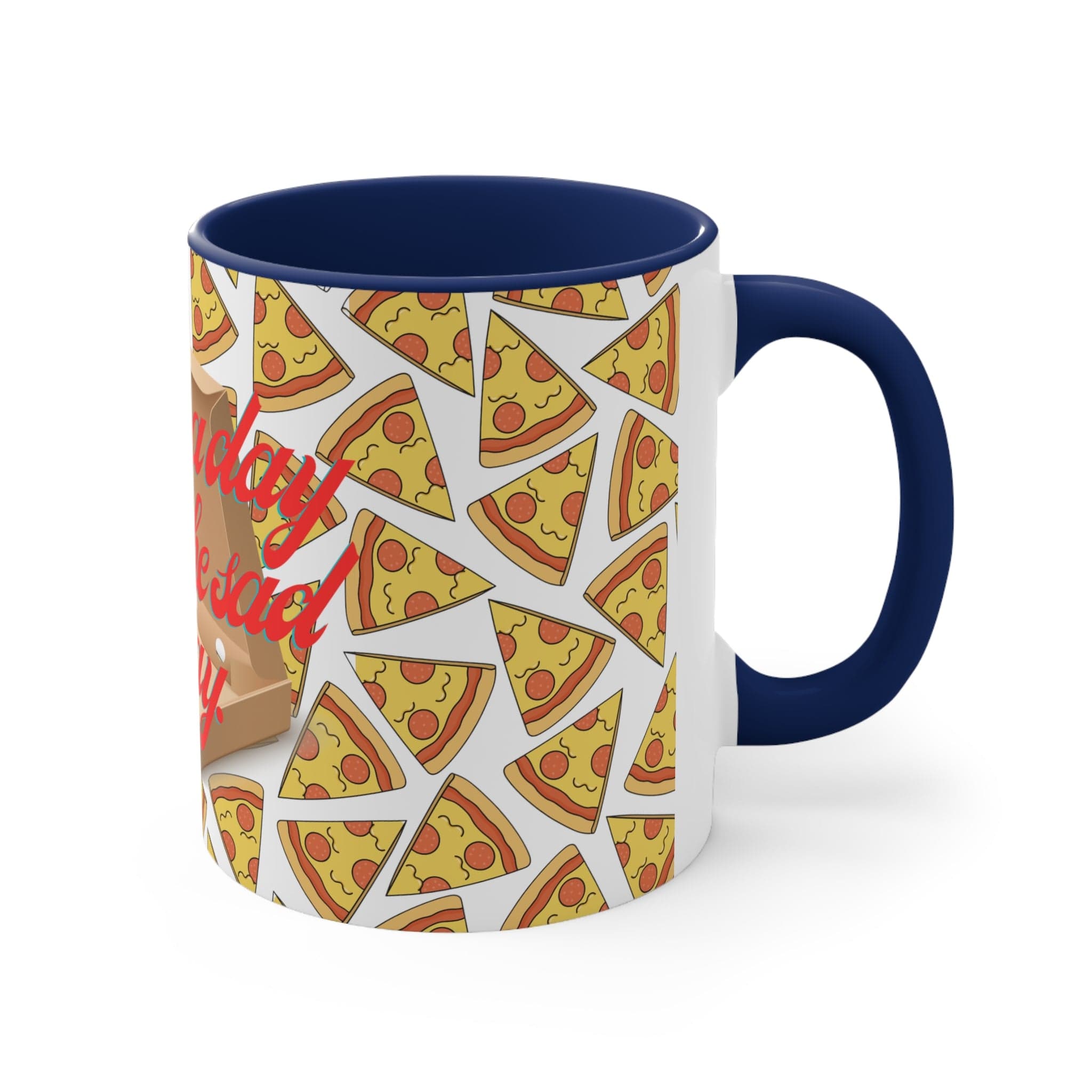 Premium Coffee Mug - 'A Slice A Day' Ceramic Cup for Coffee, Tea & Hot Drinks - Perfect for Home, Office & Gifts