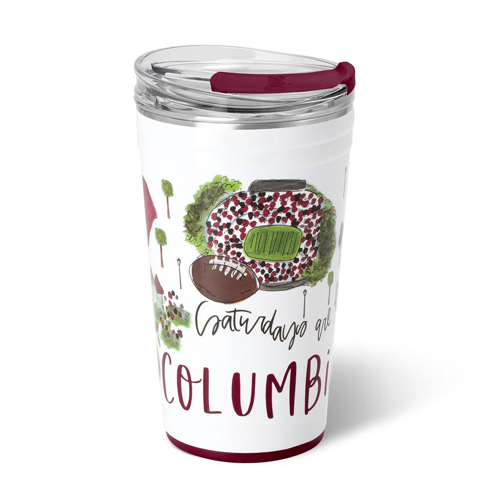 24oz Party Cup for Columbia SC Weekends - Perfect for Tailgates, BBQs & Outdoor Gatherings