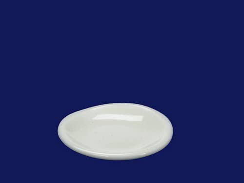 Porcelain Dinner Plates Set - Elegant Miniature Dollhouse Dishes for Miniature House Decor, Tea Parties & Collectibles