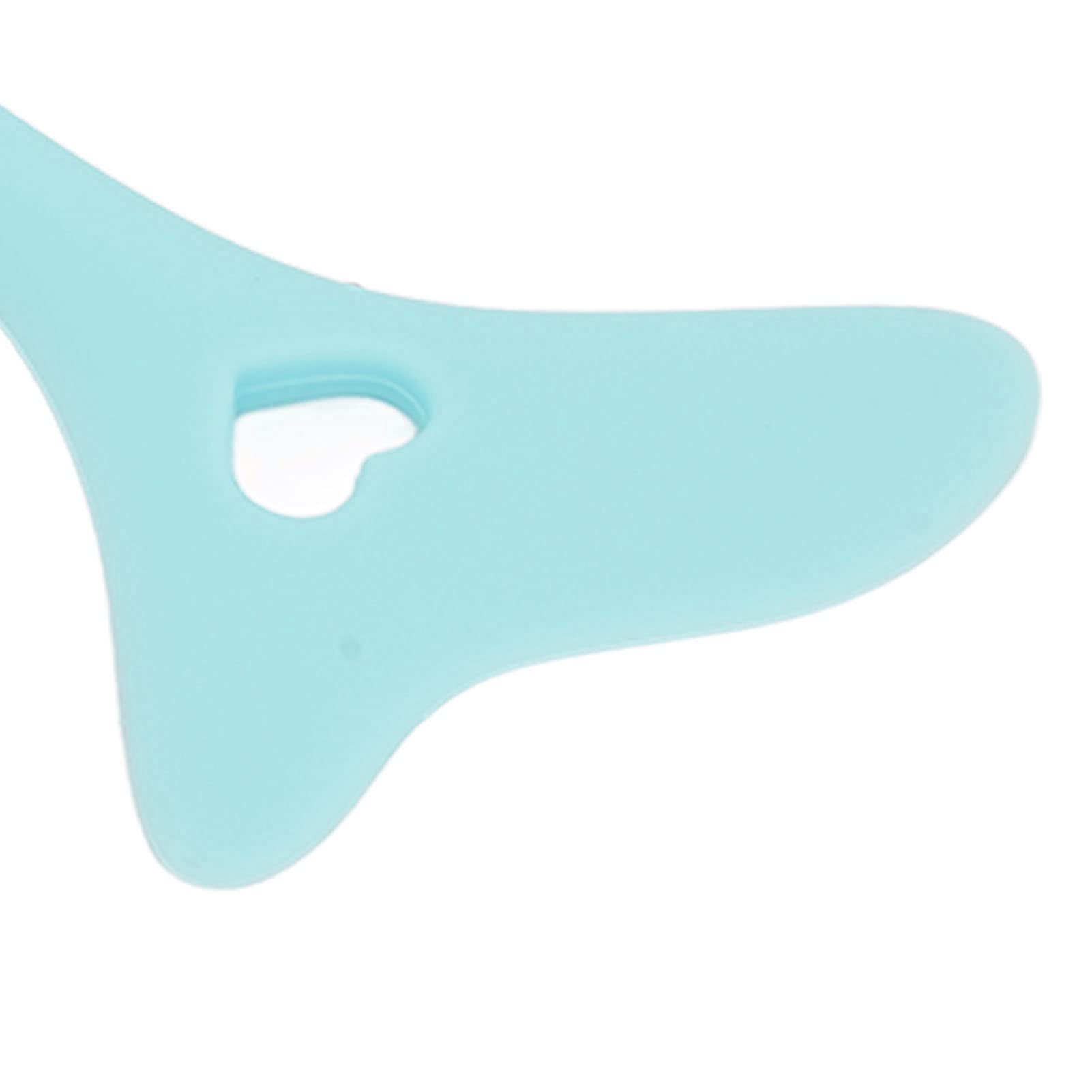 Reusable Silicone Eyeliner Wing Stencil Tool - Perfect Winged Eyeliner Guide for Makeup Beginners & Professionals (Blue) | Ideal for Daily Makeup, Special Occasions & Cosplay