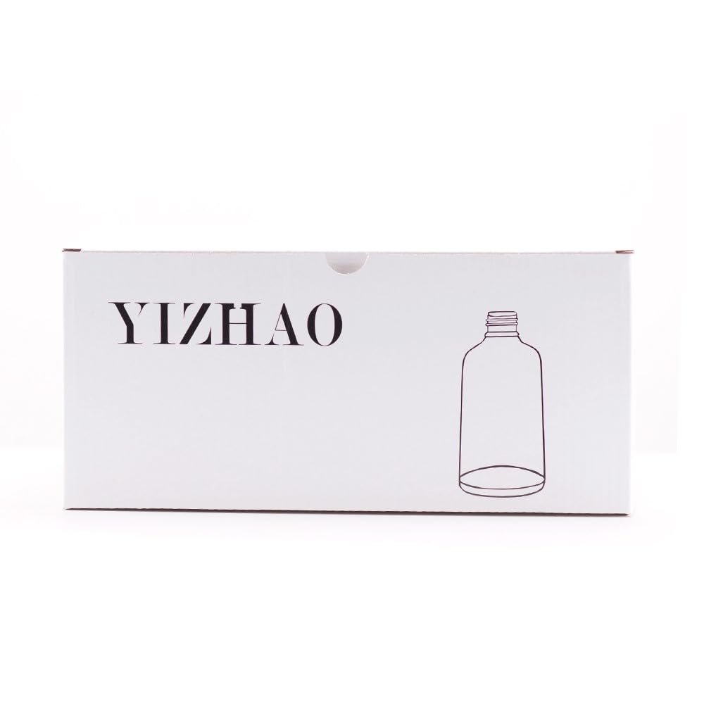 **YIZHAO 1oz Amber Glass Dropper Bottles (24 Pack) – Essential Oil Bottles with Glass Dropper for Aromatherapy, DIY Cosmetics, Tinctures & Liquids – Perfect for Travel, Lab & Pharmacy Use**